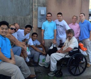 SJ members of the Labre Project at their first meeting. PHOTO: Labre Project Club